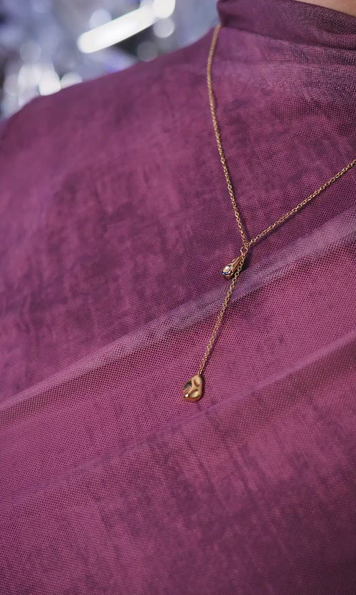 Paul Valentine Molten Y-Necklace Online