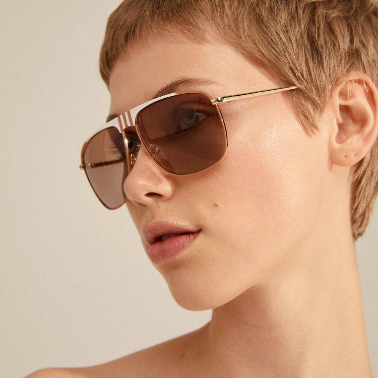 Pilgrim YANARA Sonnenbrille Braun/Gold zollfrei
