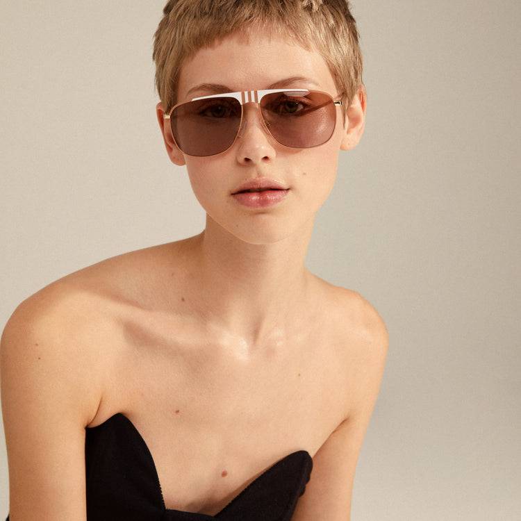 Pilgrim YANARA Sonnenbrille Braun/Gold zollfrei
