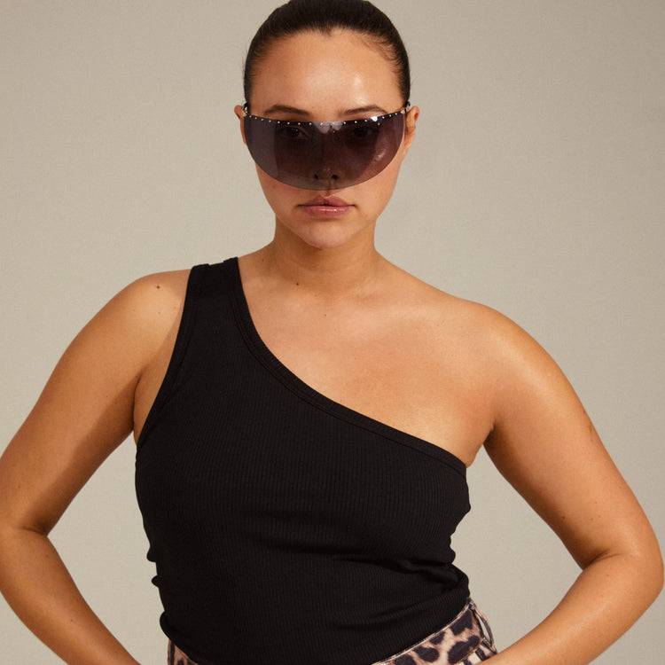 Pilgrim ALIAN Sonnenbrille Schwarz/Gold Rabatte dieses Monats