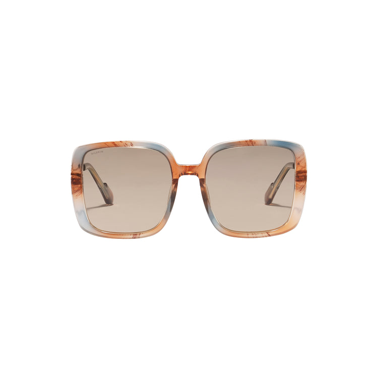 Pilgrim ALIET Sonnenbrille Mehrfarbig/Gold Neueste Mode