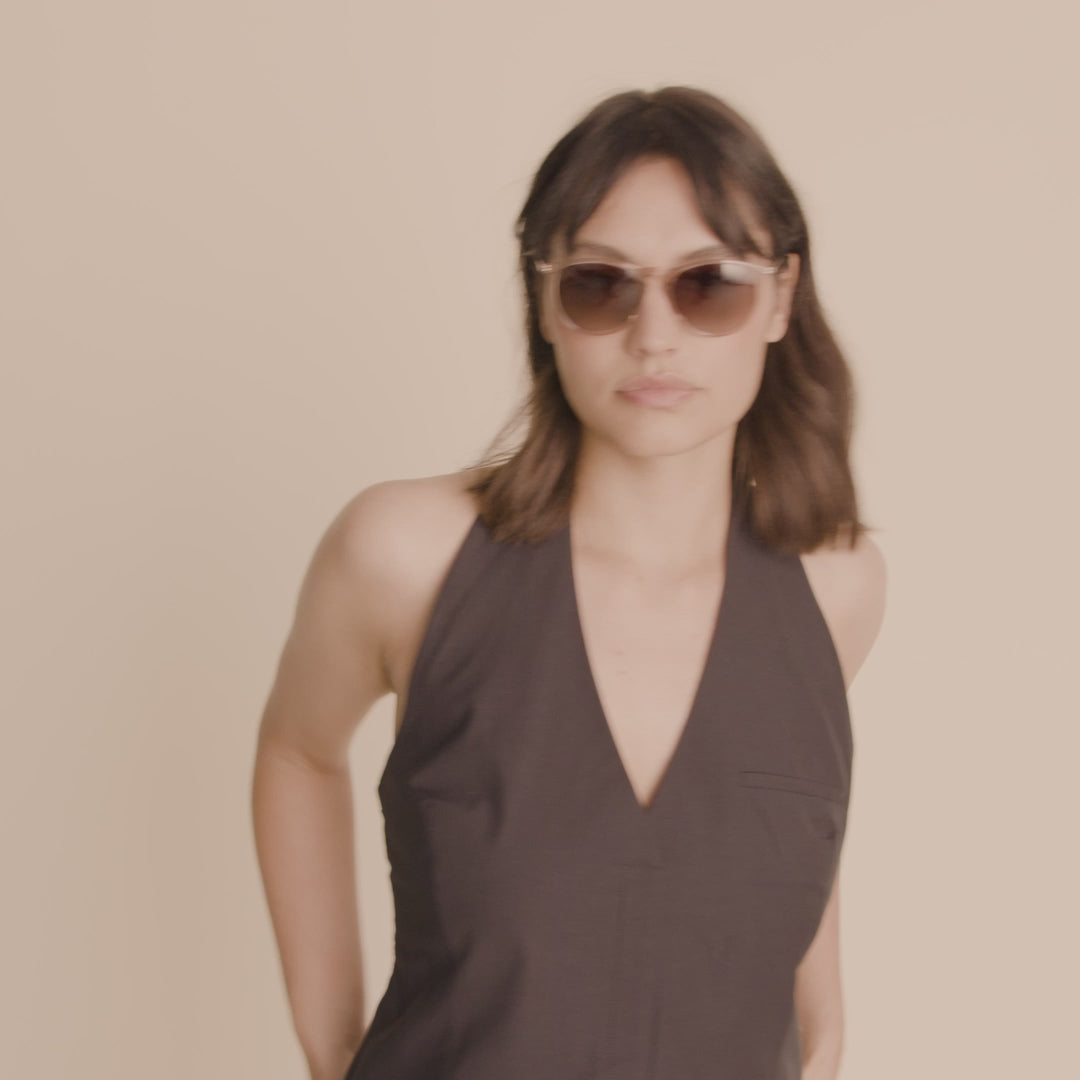 Pilgrim VANILLE Sonnenbrille Hellbraun/Gold Online Outlet