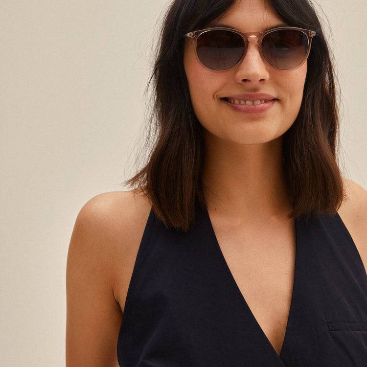 Pilgrim VANILLE Sonnenbrille Hellbraun/Gold Online Outlet