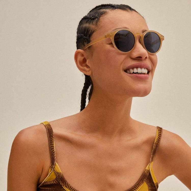 Pilgrim KYRIE Sonnenbrille Hellbraun/Gold Zeitlich begrenztes Angebot