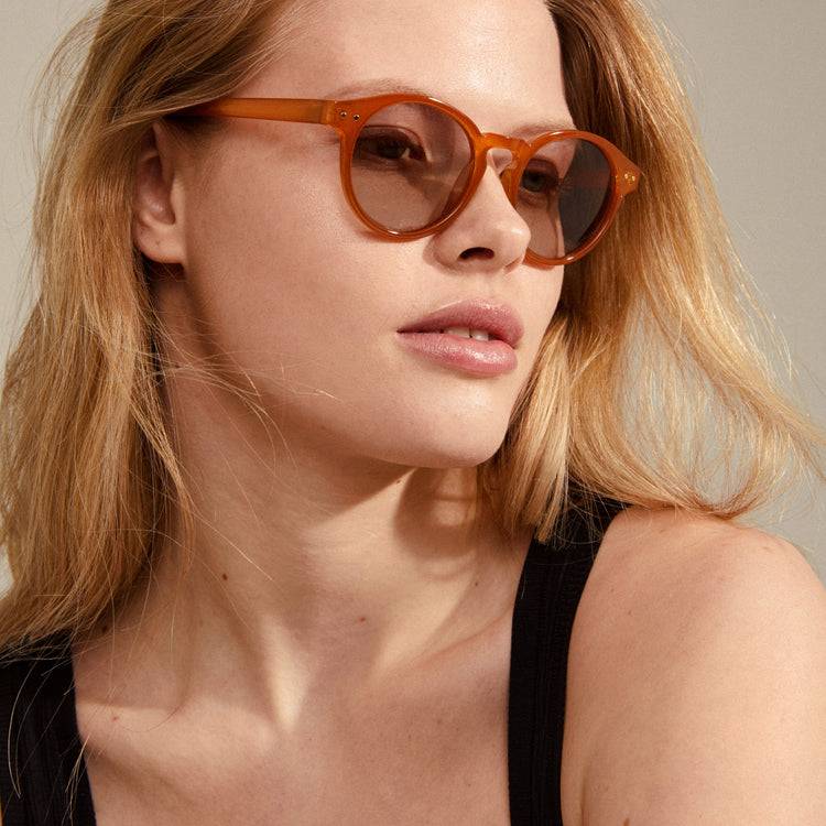 Pilgrim KYRIE Sonnenbrille Braun/Gold Exklusive Angebote