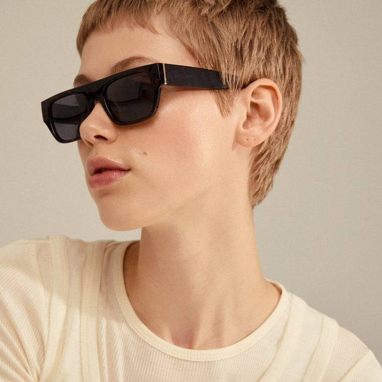 Pilgrim ENIEL Recycelte Sonnenbrille Schildpatt-Braun/Gold Tägliche Deals
