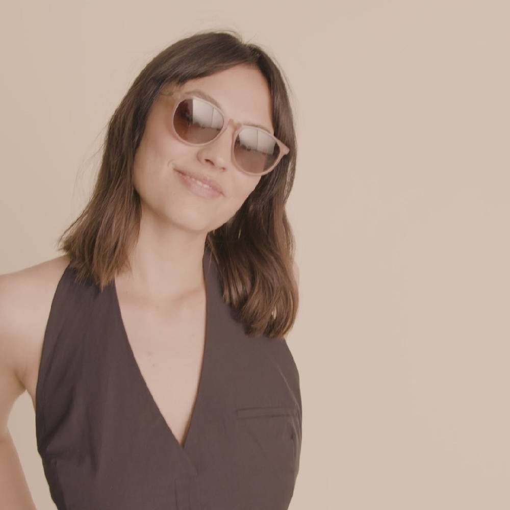 Pilgrim SAHARA Recycelte Sonnenbrille Rosa Riesige Ersparnisse