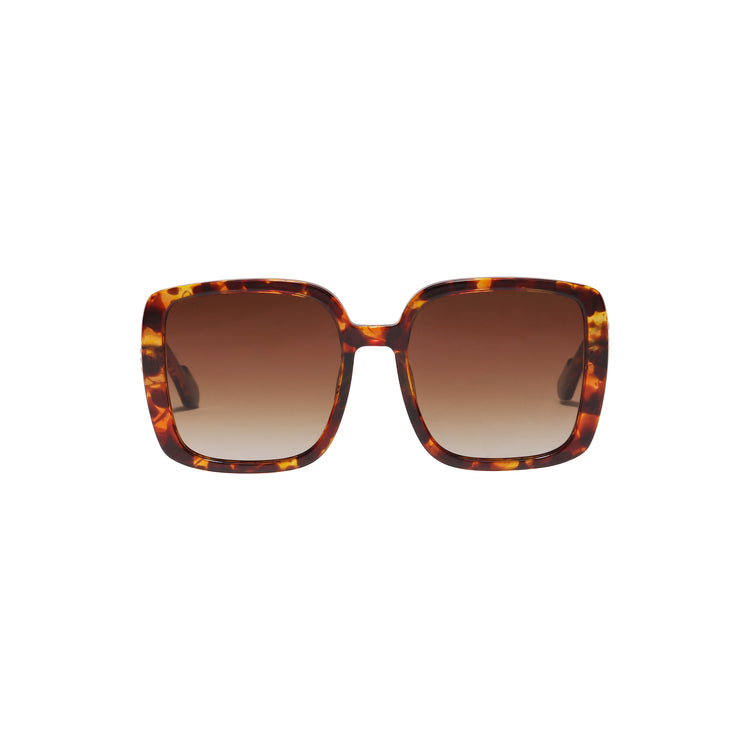 Pilgrim ALIET Sonnenbrille Schildpatt-Braun/Gold VIP-Rabatte