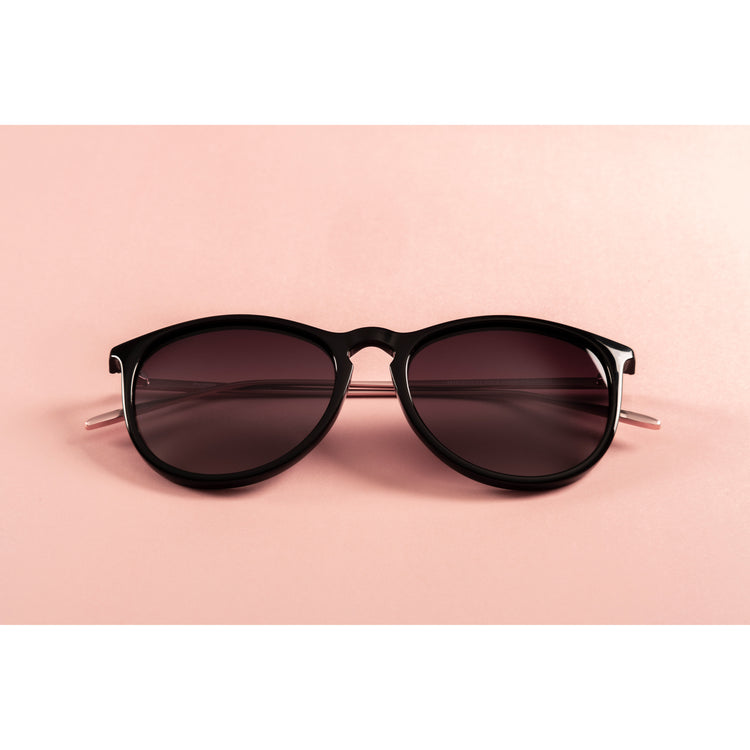 Pilgrim VANILLE Sonnenbrille Schwarz/Gold Limitierter Zeitrabatt