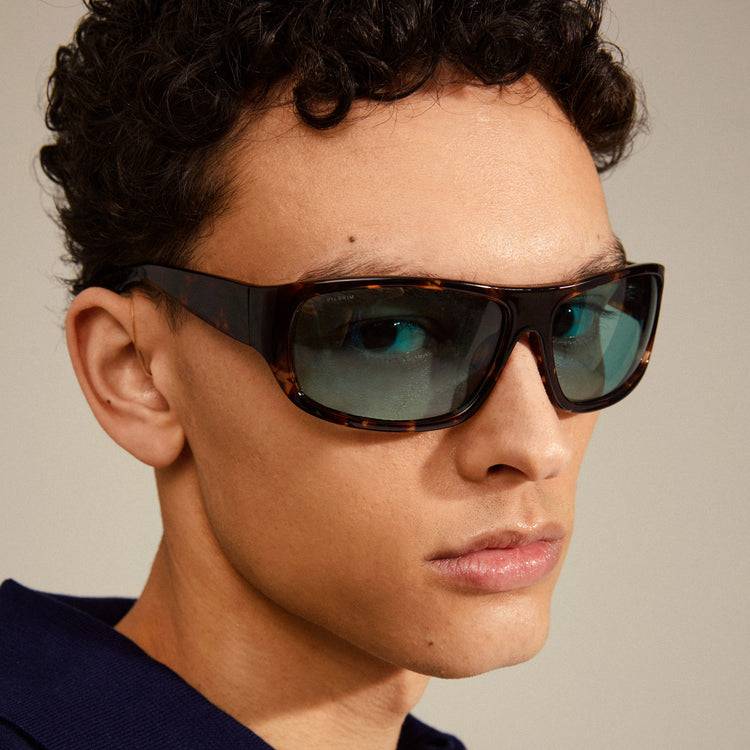Pilgrim GERTRUD Sonnenbrille Schildpatt-Braun Flash Sale