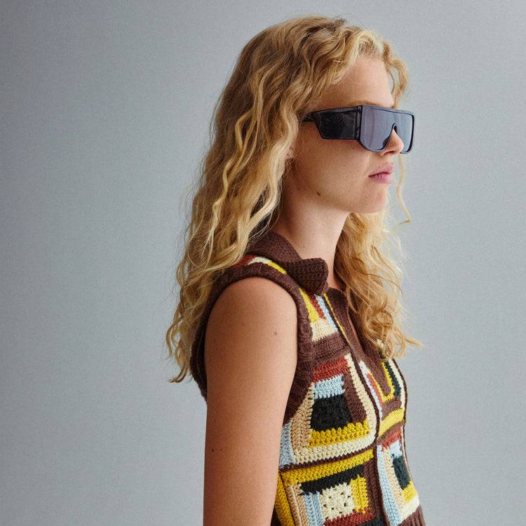 Pilgrim JOHARI Recycelte Sonnenbrille Schwarz Black Friday