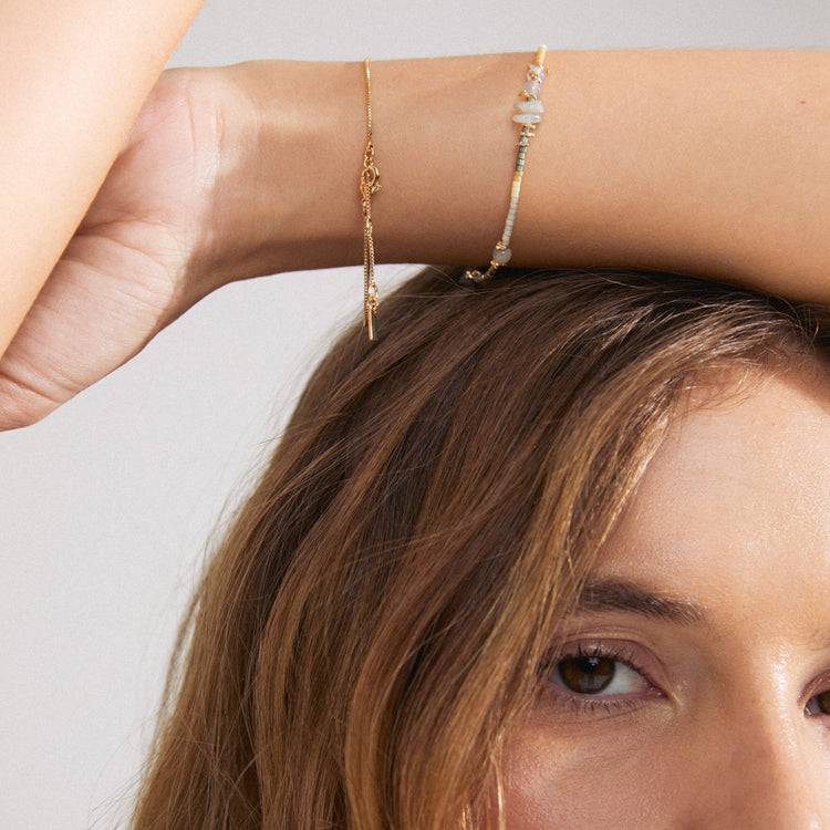 Pilgrim PIXIE Geschenkset, Armband 2-in-1-Set, vergoldet Jubiläumsangebot