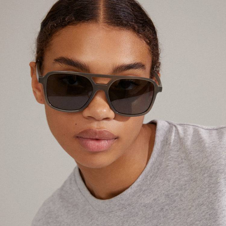 Pilgrim ELODIE Piloten-Sonnenbrille grau Speichern exportieren