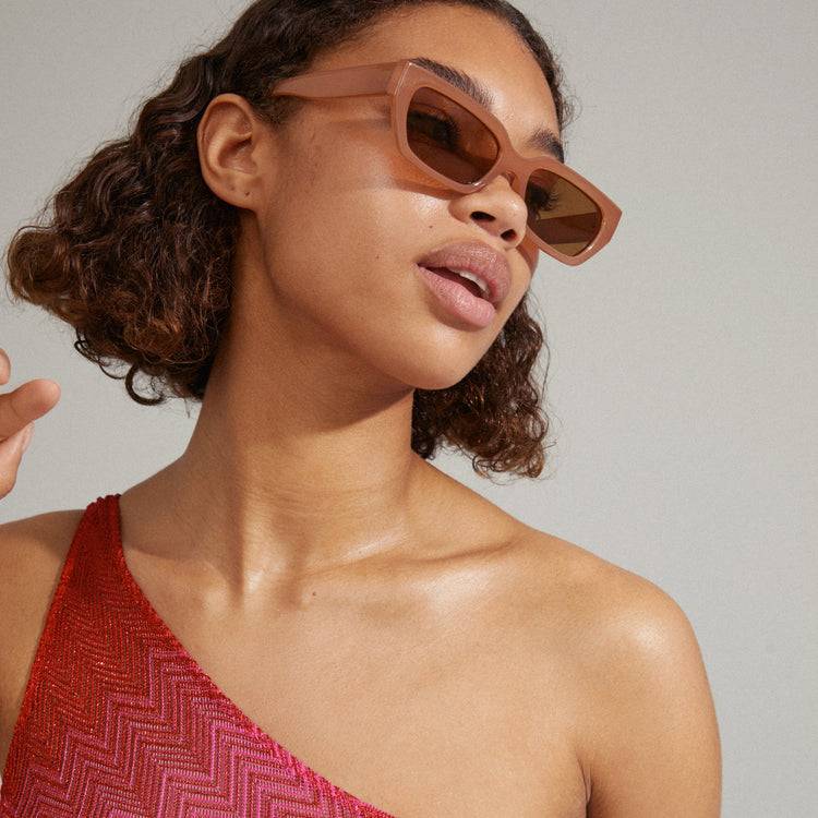 Pilgrim ORIANA Sonnenbrille hellbraun Black Friday Preise