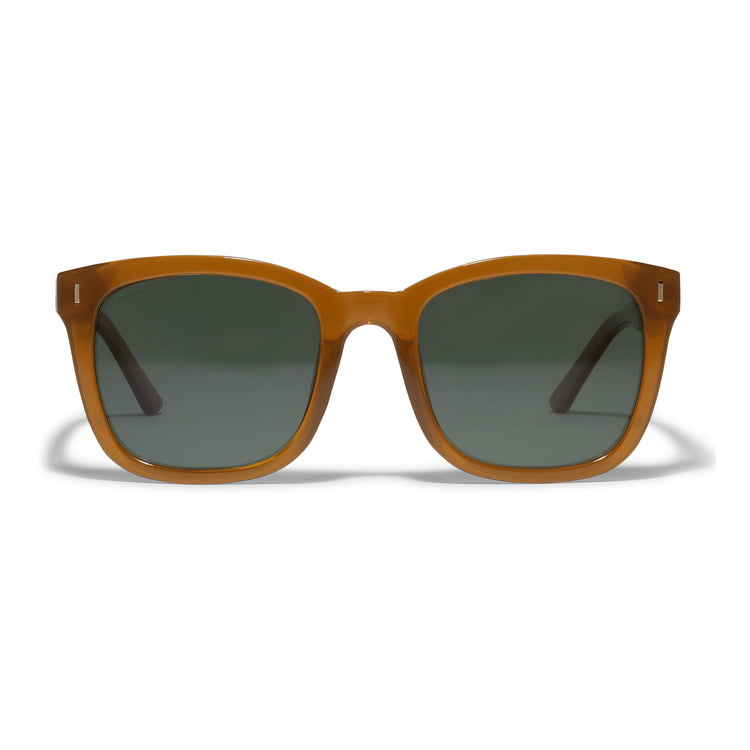 Pilgrim KATYA ikonische Retro-Sonnenbrille karamellbraun 50% Rabatt für begrenzte Zeit