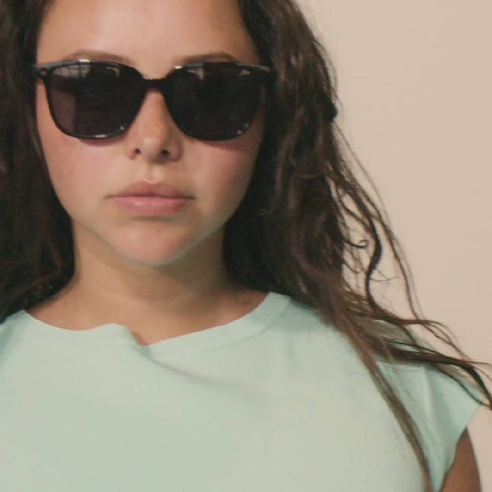 Pilgrim JAMILA recycelte Sonnenbrille in dunklem Schildpatt Online