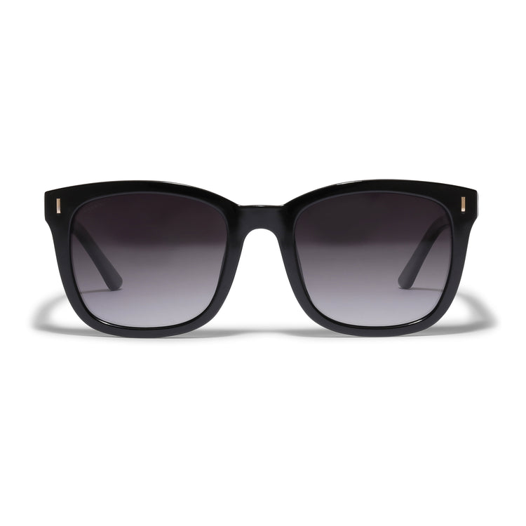 Pilgrim KATYA recycelte ikonische Retro-Sonnenbrille schwarz Schlussverkauf