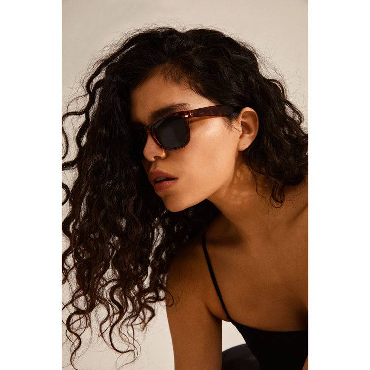 Pilgrim REESE Sonnenbrille im Retro-Stil, Schildpatt braun Günstiger Verkauf