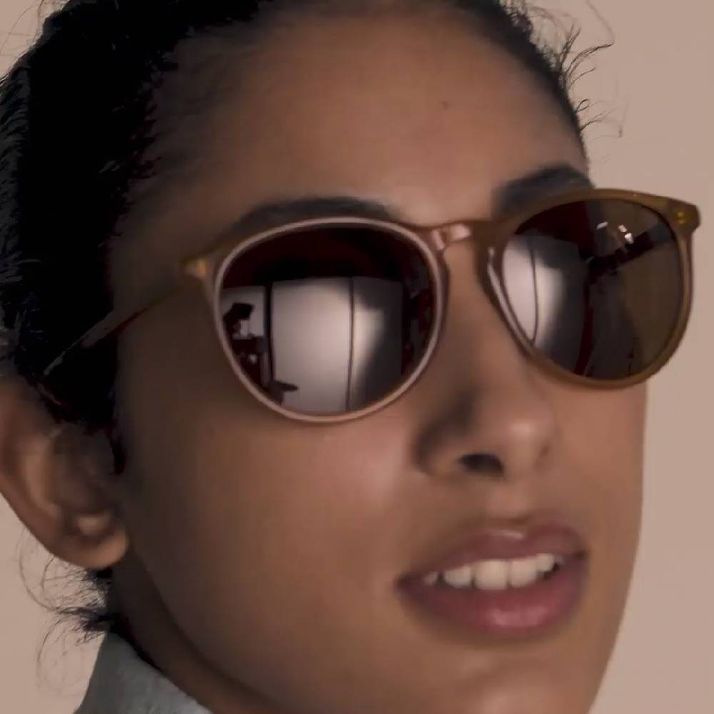 Pilgrim SAHARA Acetat Sonnenbrille hellbraun Blitzverkäufe