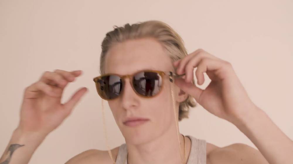 Pilgrim SAHARA Acetat Sonnenbrille hellbraun Blitzverkäufe