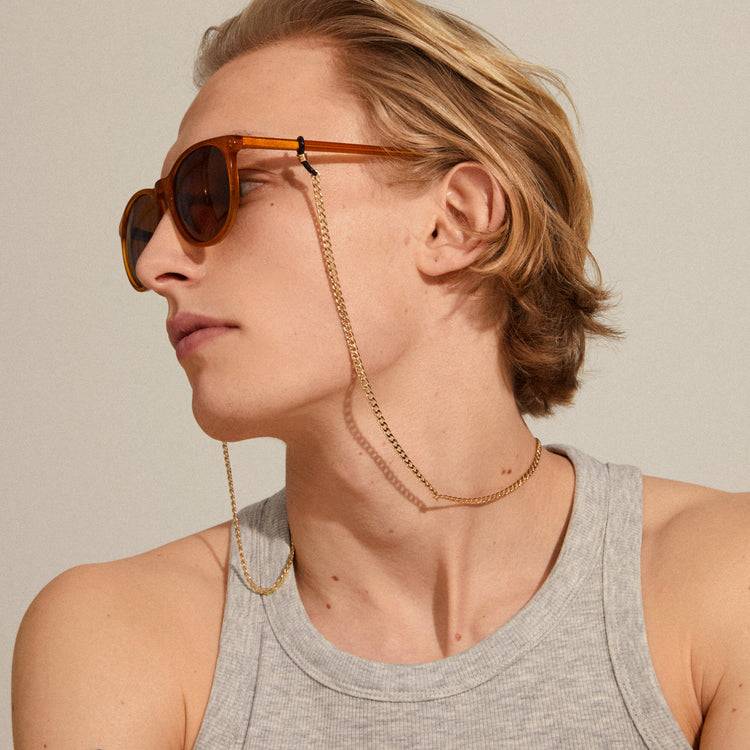 Pilgrim SAHARA Acetat Sonnenbrille hellbraun Blitzverkäufe