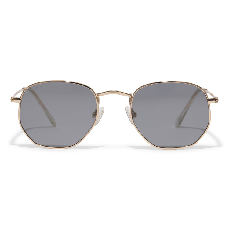 Pilgrim RYLAN Sonnenbrille Grau/Gold Fabrik Onlineshop