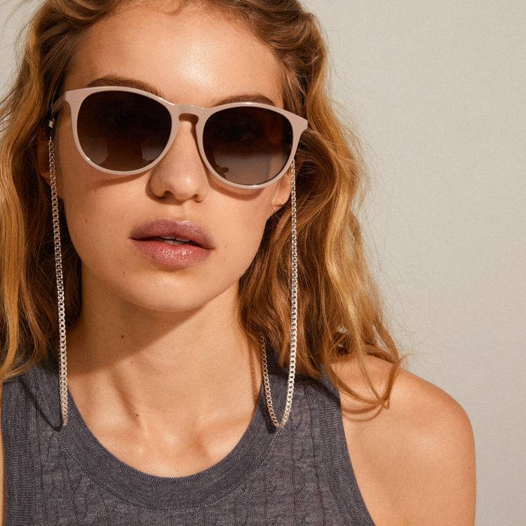 Pilgrim AJA Panzerkette für Sonnenbrille versilbert Fabrikpreis