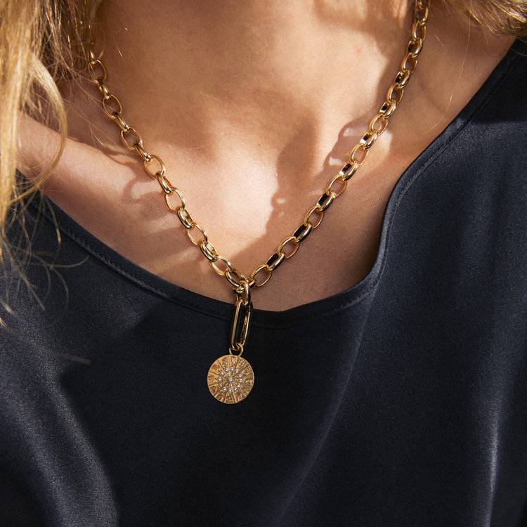 Pilgrim CHARM recycelter Horoskop-Anhänger, vergoldet Flash Sale