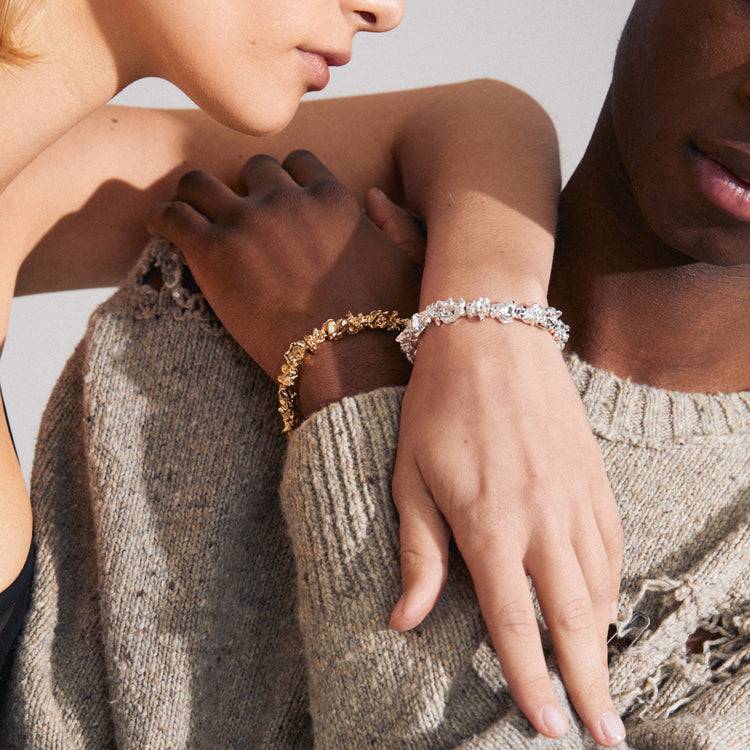 Pilgrim ACT recyceltes Armband vergoldet Online Outlet
