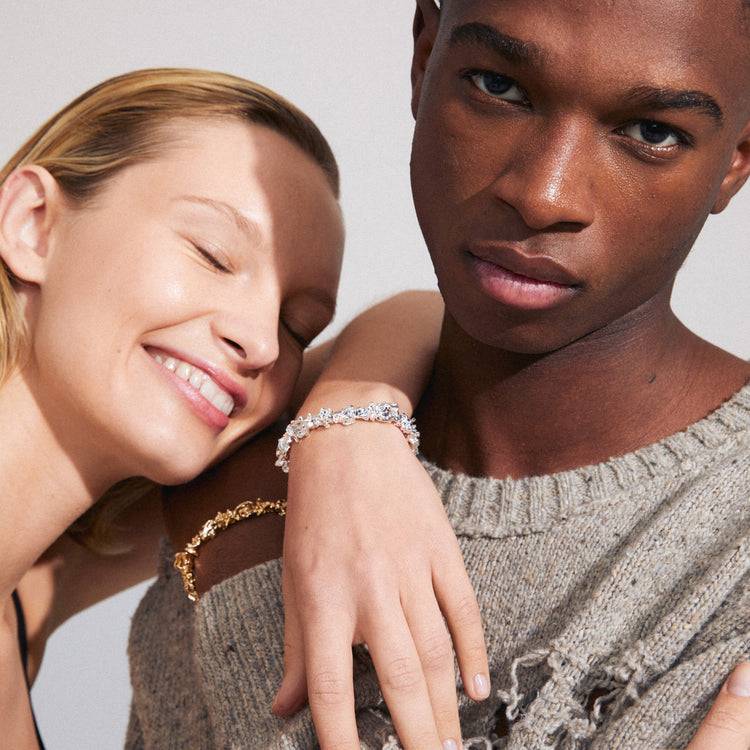 Pilgrim ACT recyceltes Armband vergoldet Online Outlet