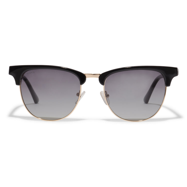 Pilgrim CHARLIE Sonnenbrille Schwarz/Gold Exklusive Angebote