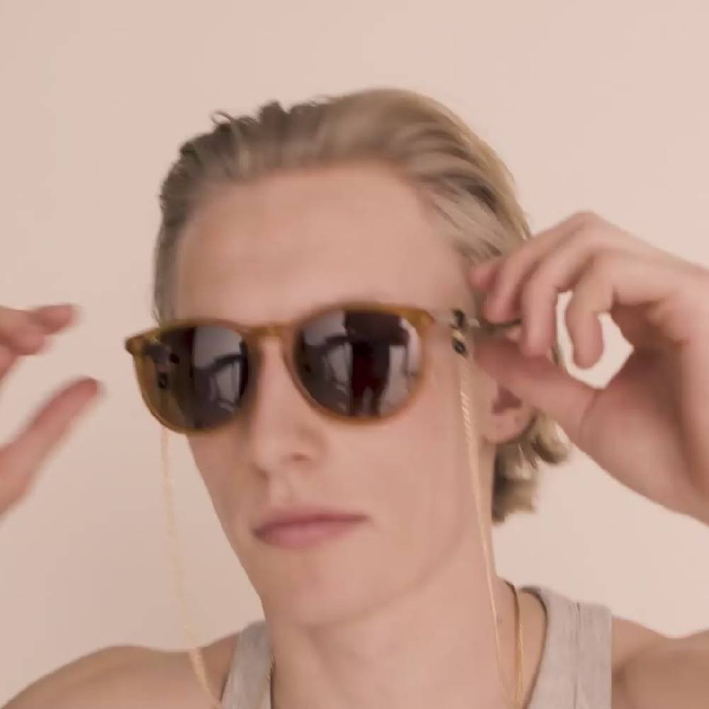 Pilgrim AJA Panzerkette für Sonnenbrille vergoldet Blitzangebot