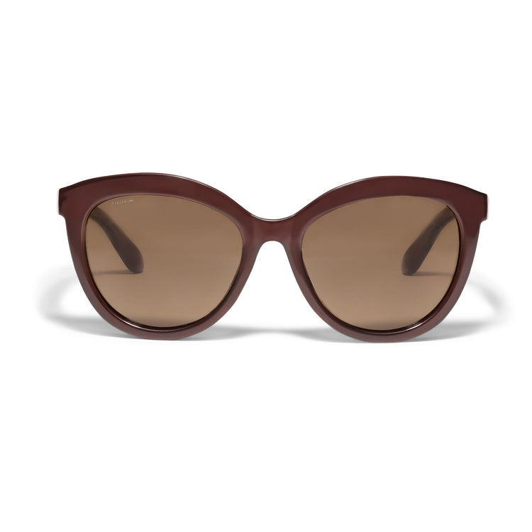 Pilgrim MARLENE recycelte Cat-Eye-Sonnenbrille braun Neuheiten