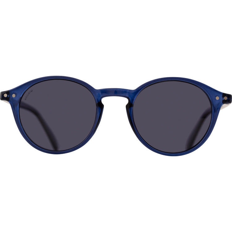 Pilgrim ROXANNE klassische runde Sonnenbrille, blau Tiefpreis