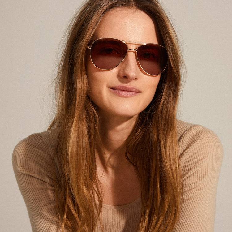 Pilgrim NANI Sonnenbrille Orange/Gold Wochenangebot