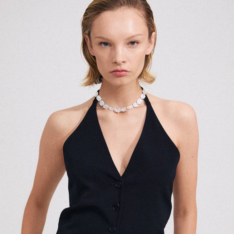 Pilgrim TRUE recycelte Halskette versilbert Flash Sale