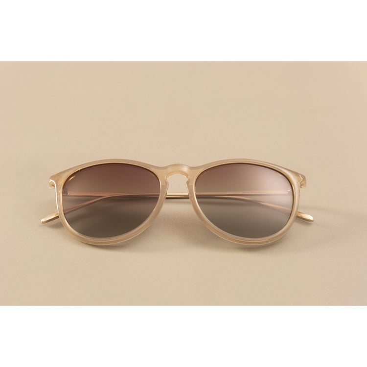 Pilgrim VANILLE Sonnenbrille hellgrau/Gold Vatertagsangebot