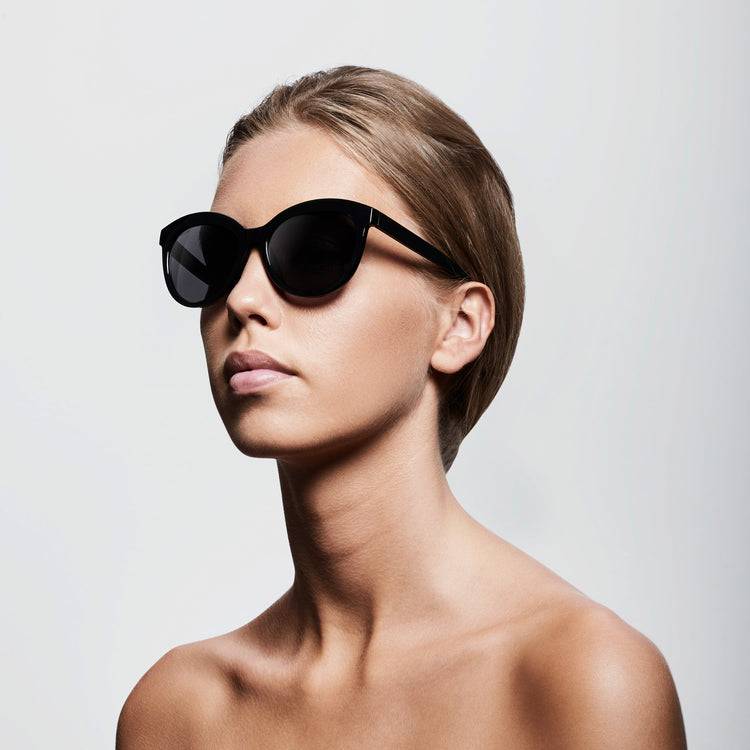 Pilgrim TULIA Cat-Eye-Sonnenbrille schwarz Valentinstagsangebot