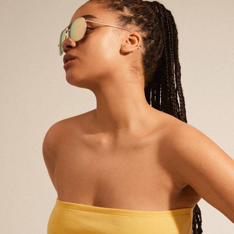 Pilgrim NANI pilot Sonnenbrille Rosa/Gold Jubiläumsangebot