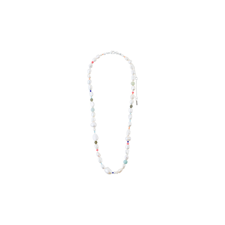 Pilgrim RAMONA freshwater pearl necklace silver-plated Neueste Stile
