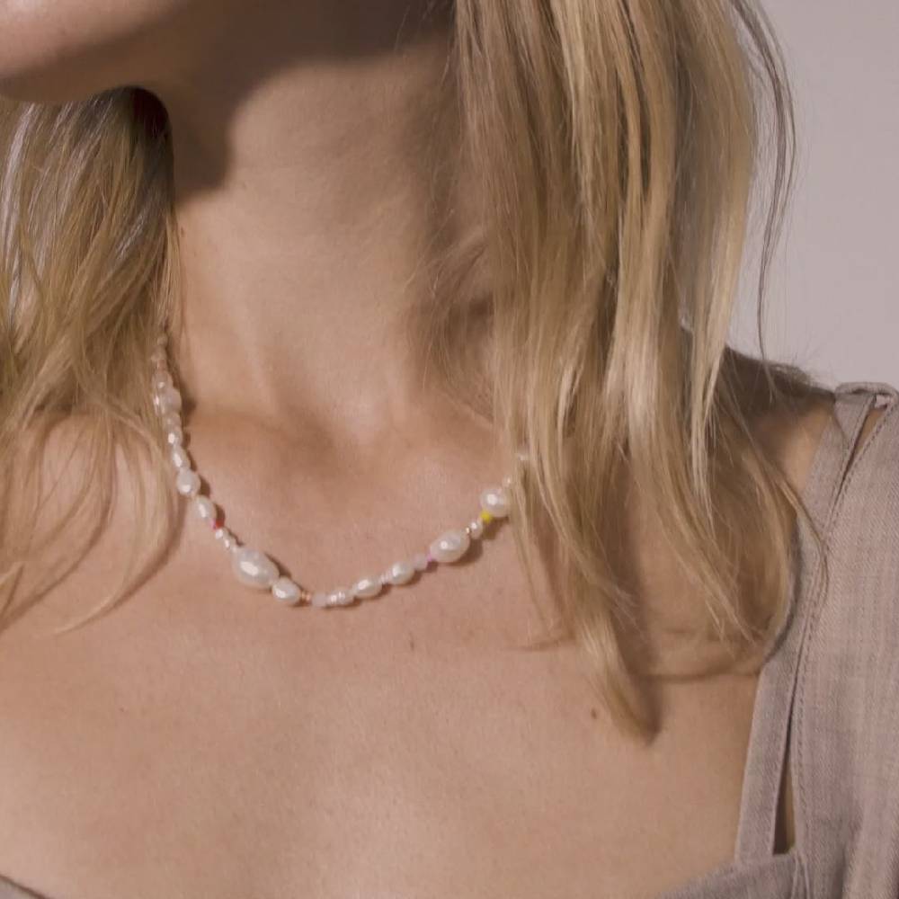 Pilgrim RAMONA freshwater pearl necklace gold-plated Letzte 2 Tage