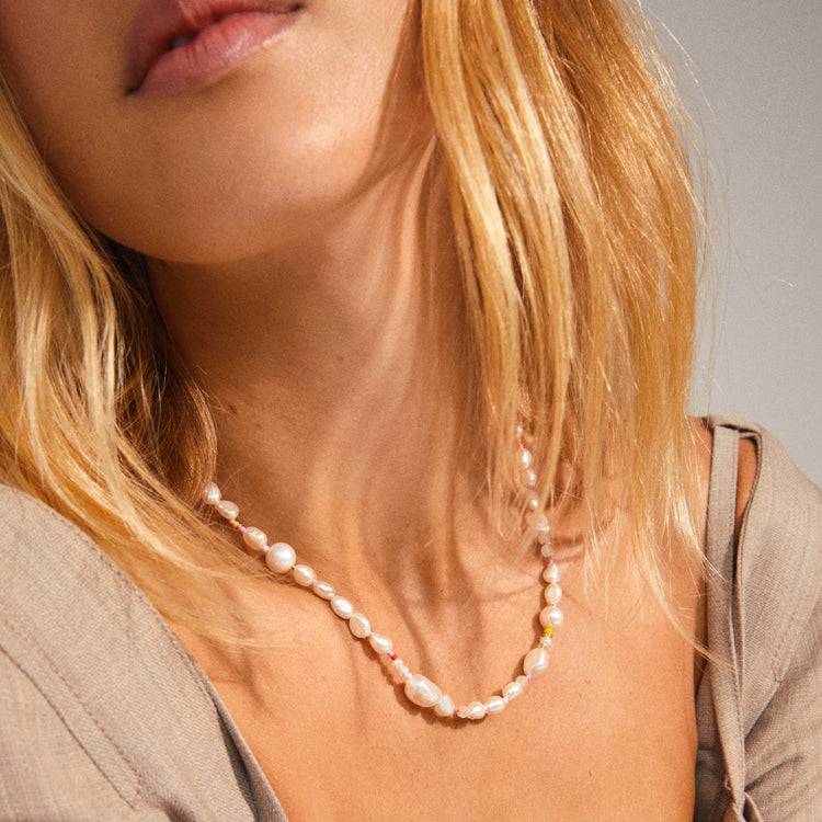 Pilgrim RAMONA freshwater pearl necklace gold-plated Letzte 2 Tage