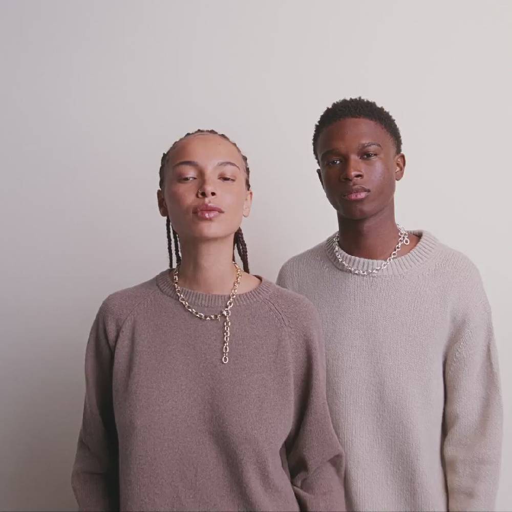Pilgrim AMIRI recycelte Halskette versilbert Wochenangebot