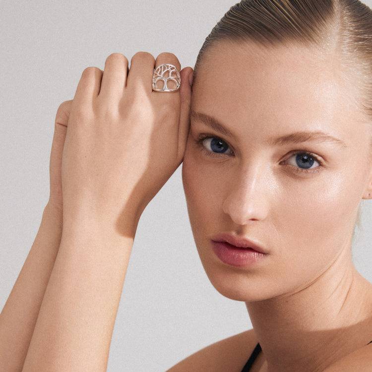 Pilgrim ALIA recycelter Ring versilbert Bis zu 55% Rabatt
