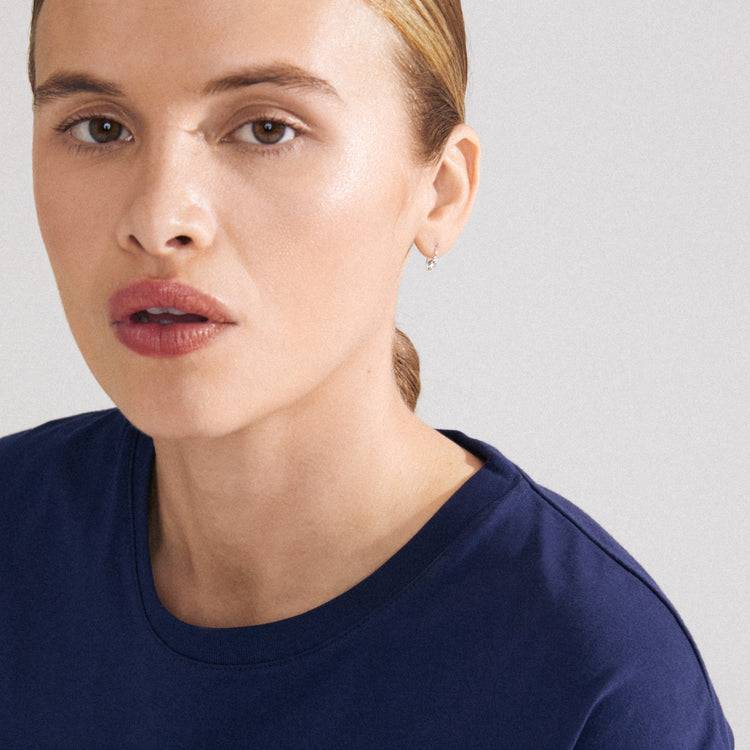 Pilgrim KRISTINE recycelter, einzelner Ohrring versilbert Flash Sale