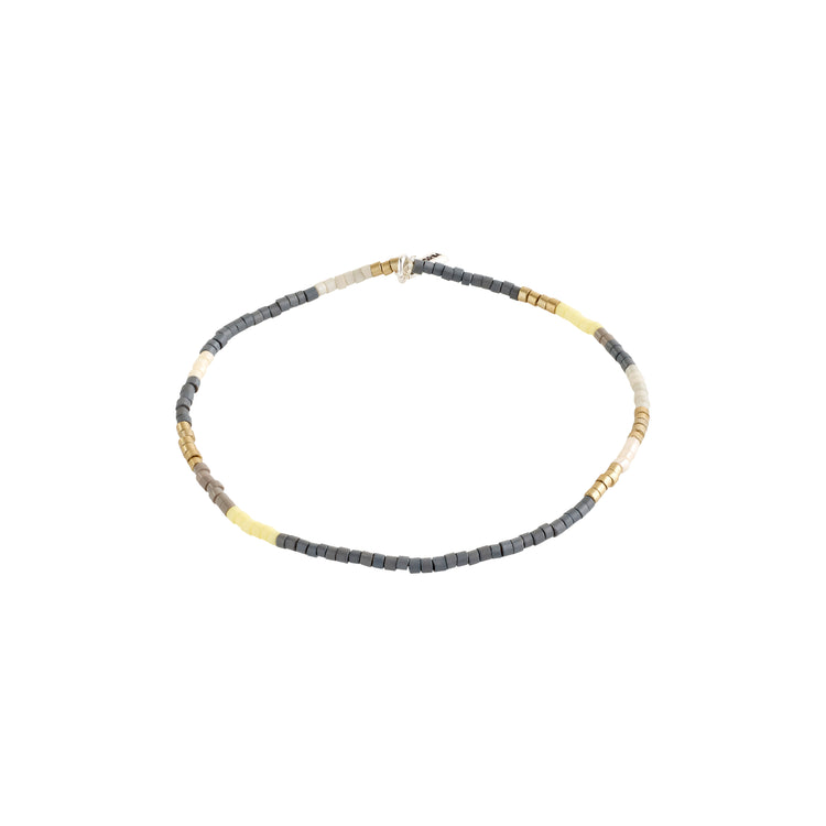 Pilgrim ALISON Armband grau, versilbert