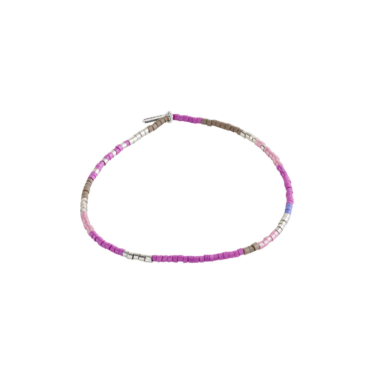 Pilgrim ALISON Armband, lila, versilbert 50% Rabatt mit kostenlosem Versand