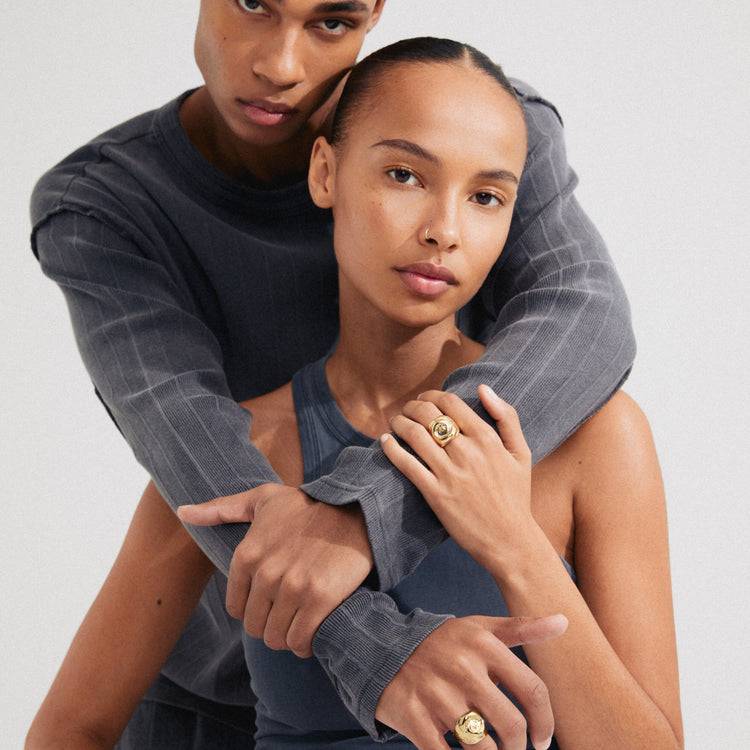 Pilgrim SEA recycelter Ring, vergoldet Online Outlet