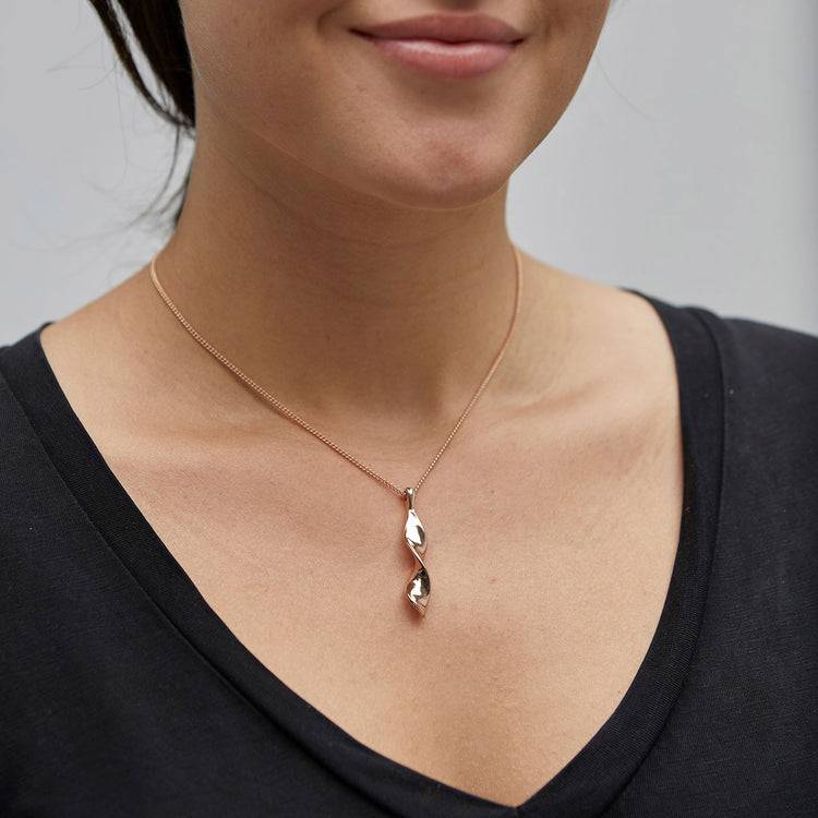 Pilgrim Halskette : Elaine : Rosévergoldet Tiefpreis