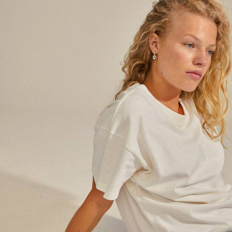 Pilgrim SOPHIA recycelte Herz-Hoops versilbert Lagerräumung